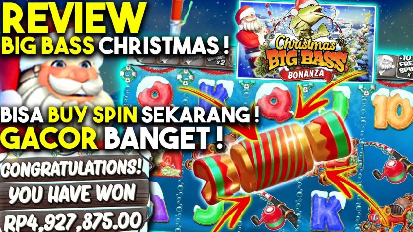 Christmas Big Bass Bonanza Slot Terbaru dan Gacor