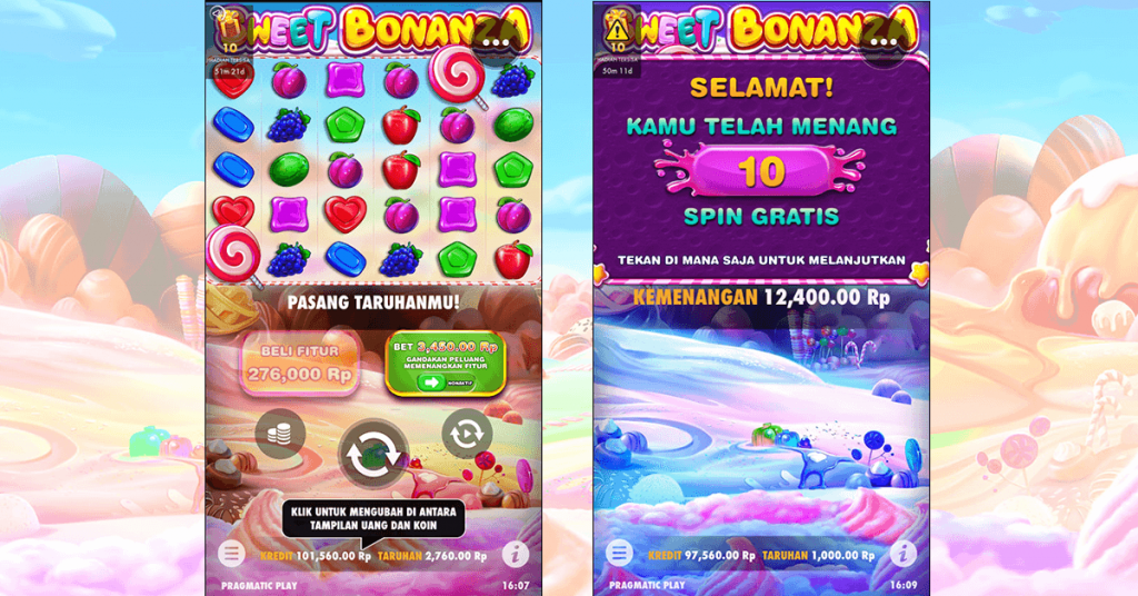 Bermain Slot Sweet Bonanza Online Gacor
